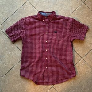 Men’s Chaps button down short sleeve shirt